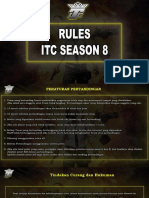 Rules Itc s8