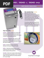 5940 G User Manual for Markem-Imaje | PDF | Printer (Computing) | Menu ...