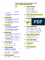 Leyes Algebra Proposicional