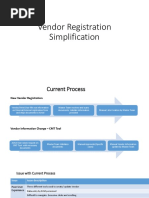 Vendor Registration Simplification - V1 7