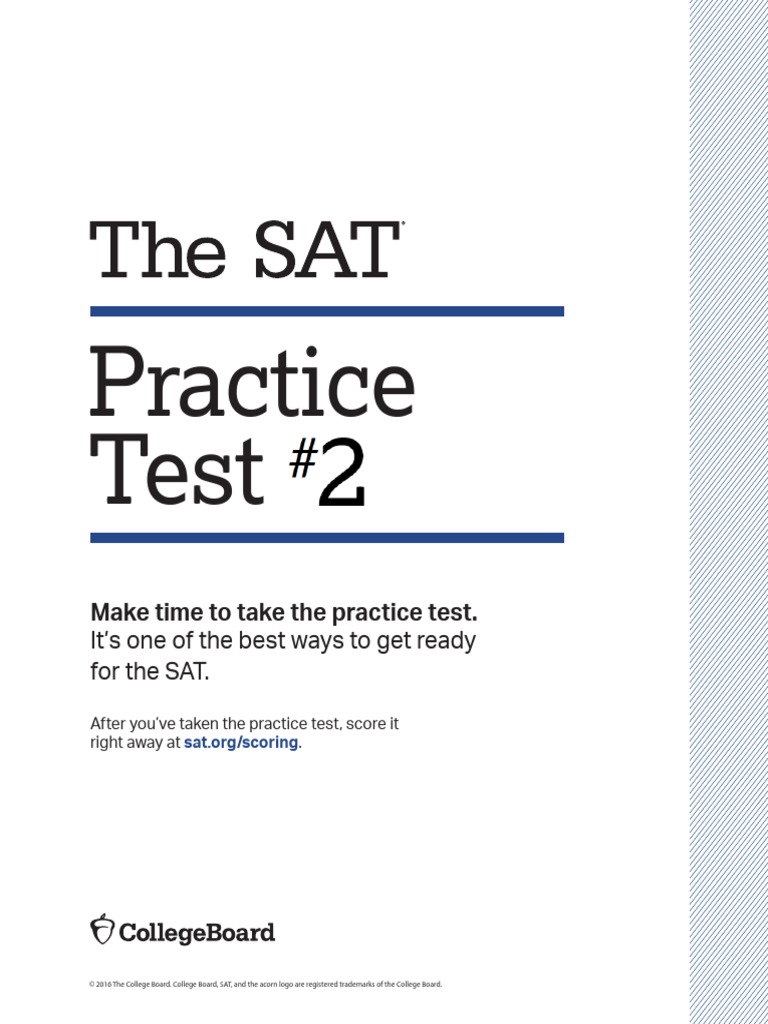 PDF - Sat Practice Test 2 PDF | PDF | Fair Trade | Empathy