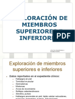 8 Clase Clínica Exploración Miembros Superiores e Inferiores PDF