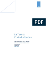 Origen células eucariotas teoría endosimbiosis