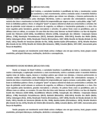Movimentos Sociais no Brasil