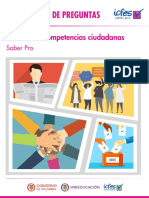 Cuadernillo de Preguntas Competencias Ciudadanas Saber Pro 2018 PDF