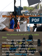 M1-What is Videography