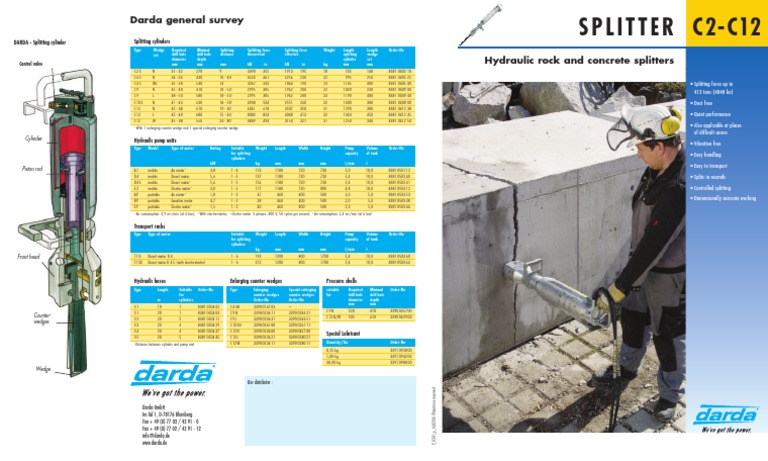 Darda Splitters Download Free Pdf Engines Diesel Engine