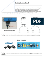 Electrolytic Capacitor - C: Function