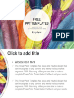 Free PPT Template for Creating Professional Presentations