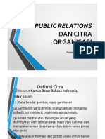 Public Relations dan Citra Organisasi