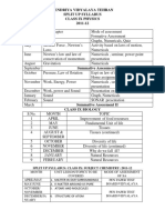 Science 9 Split Syllabus PDF