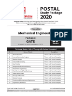 Mechanical Engineering GATE Study Package
