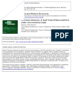 Nonlinear Behavior of Steel Fixed Offsho PDF