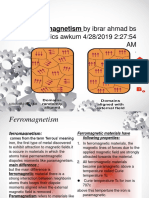 Ferromagnetism by Ibrar Ahmad Bs Physics 