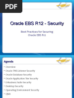 Oracle EBS R12 - Security