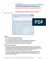 7.1.2.8 Lab - Using The Windows Calculator With Network Addresses - ILM