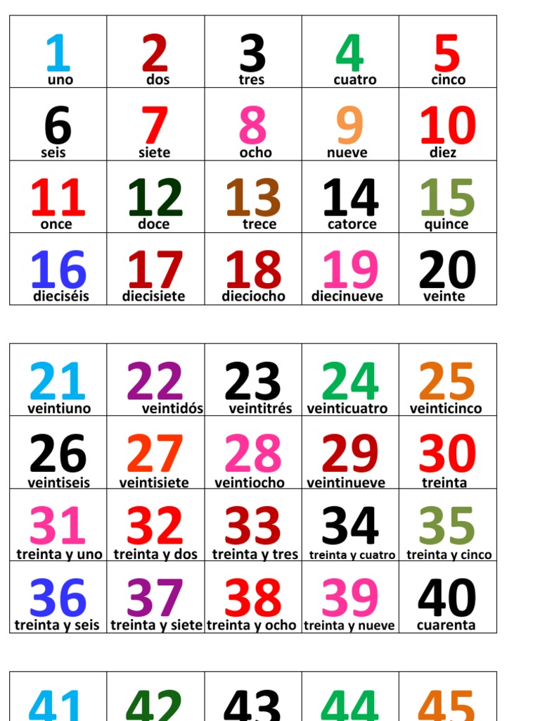 NUMEROS 1100 con nommbre Deportes