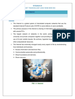 Chapter: 1.2 Introduction To Internet Topic: 1.2.1 Internet: E-Content of Internet Technology and Web Design