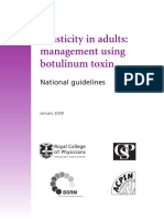Spasticity in Adults Management Botulinum Toxin PDF