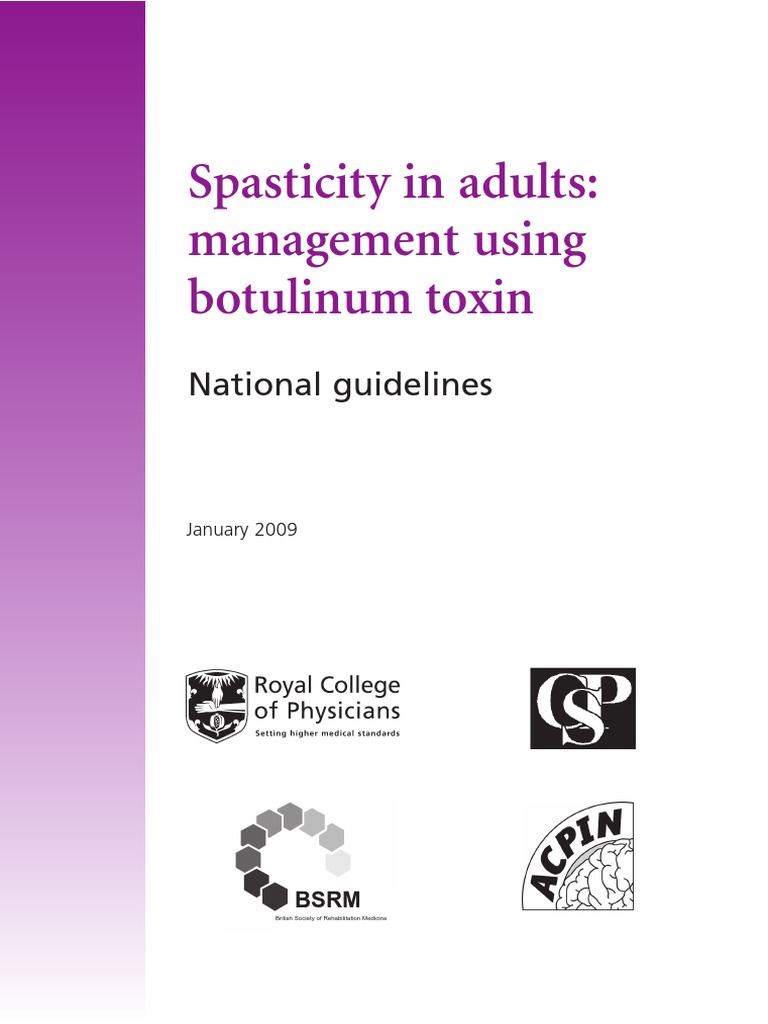 Spasticity in Adults Management Botulinum Toxin PDF | Download Free PDF ...