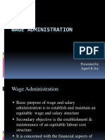 Agnel Wage Administration 1