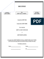 Share Certificate Template1