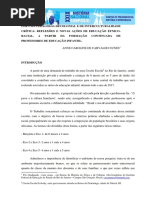 Anne Carvalho Nunes - Por Uma Pedagogia Decolonial e de Interculturalidade Crítica