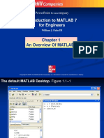Introduction To MATLAB 7 For Engineers: An Overview of MATLAB