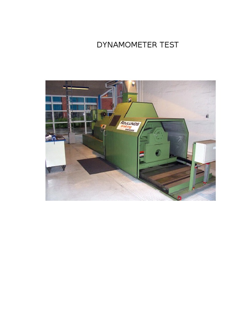 Electric Inertia Simulation in Dynamometers | PDF