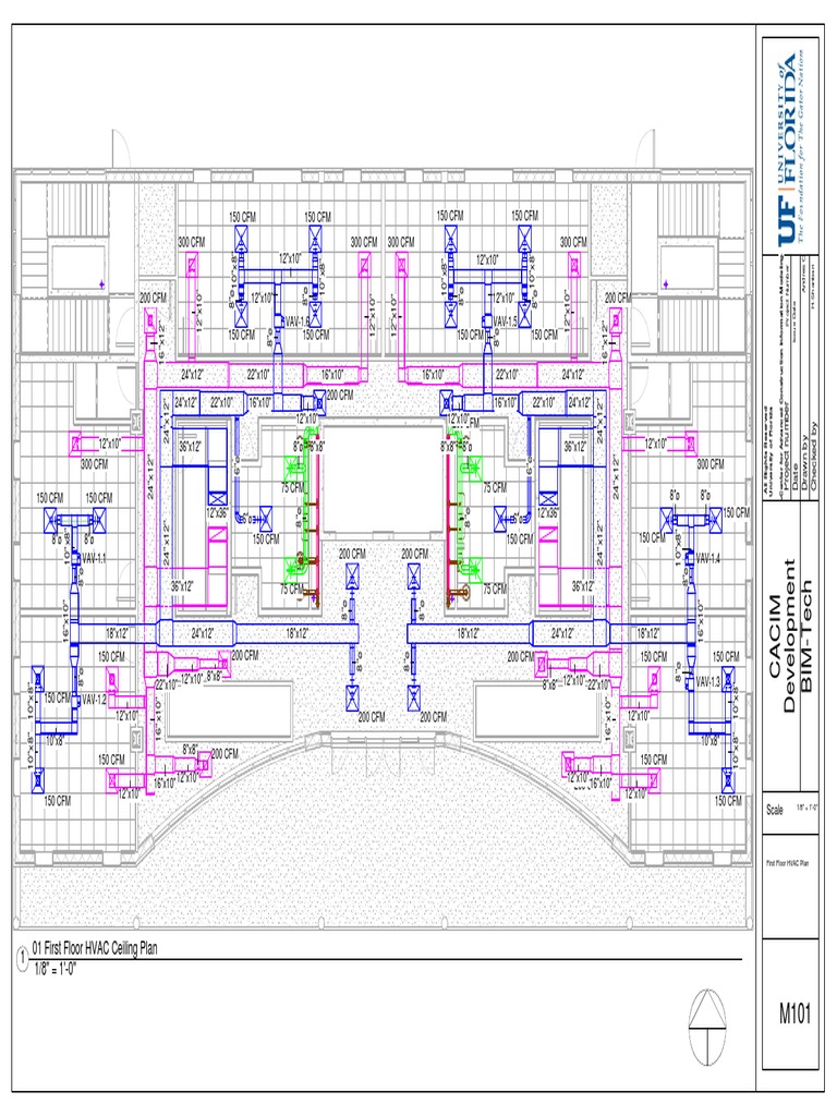 HVAC Ceiling Plans Overview | PDF | Building Engineering | Nature