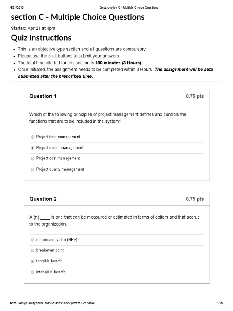 Amity online assignments picture
