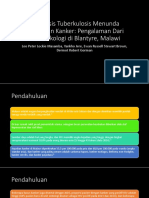 Diagnosis Tuberkulosis Menunda Perawatan Kanker