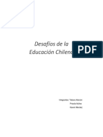 Desafíos de La Educación Chilena