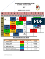 01 Jadual Waktu Versi Pertama 2017