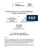 Torsional Vibration Case Study Highlights Design Considerations