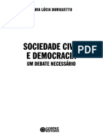 Sociedade Civil e Democracia - Um Debate Necessário - Maria Lúcia Duriguetto.pdf