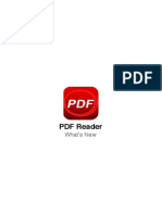 PDF Reader: What's New