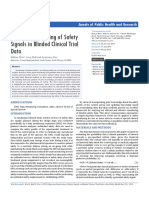 Byesian Method of Safety Signal