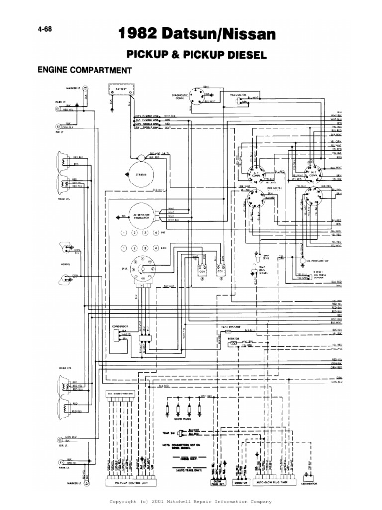 Nissan 720 Wiring Diagram Guide | PDF