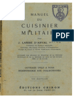 Manuel Cuisinier Militaire PDF