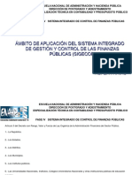 Ámbito de aplicación del Sistema Integrado de Gestión y Control de las Finanzas Públicas (SIGECOF)