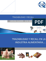 Charla PDP Trazabilidad y Recall