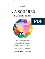 Tea Squared: Business Plan