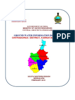 Ground Water Information Booklet: Chitradurga District, Karnataka State