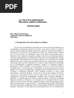 Nicolás de La Cruz y Bahamonde.