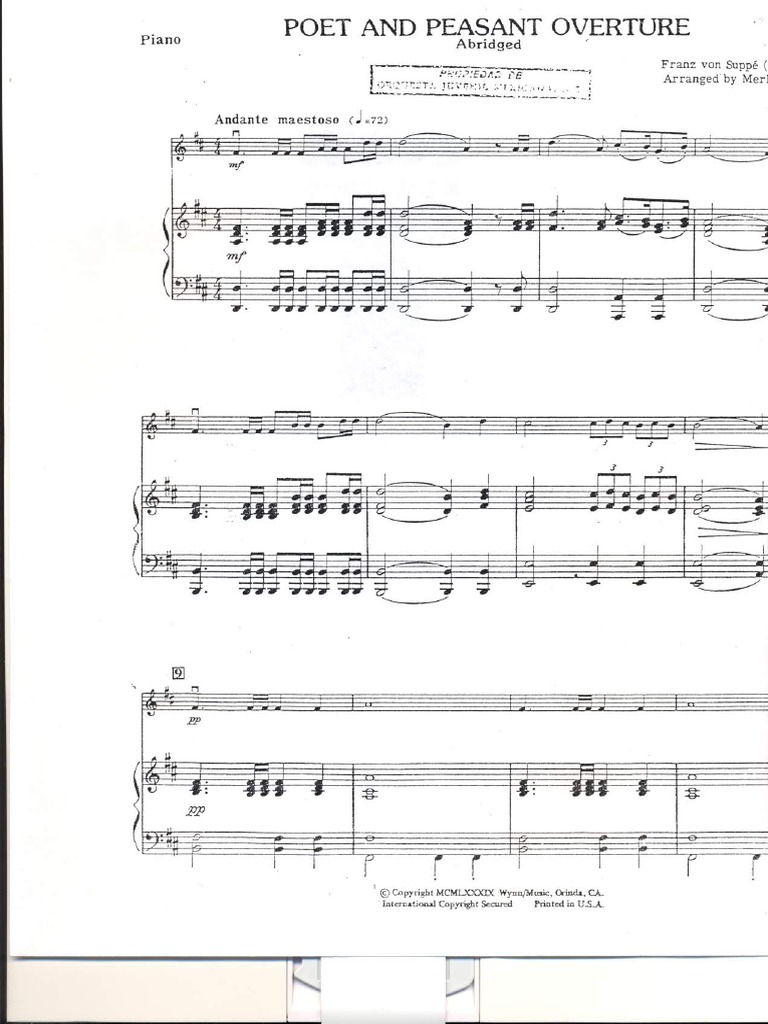 poeta-y-campesino-pianoscore-pdf