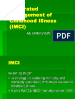Integrated Management of Childhood Illness (IMCI) : An Overview