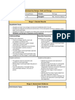 Understand by Design: Cells and Energy: Topic: Course: Grade(s) : Designer