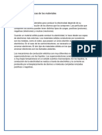 Propiedades eléctricas de los materiales: Conductividad, aislantes, semiconductores