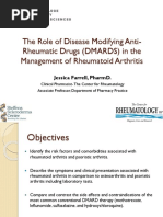 Role of Dmards in Ra-Psa-Sp2019